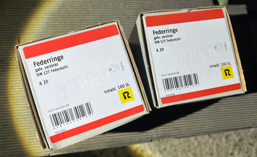 Federringe restposten a20 - federringe, /